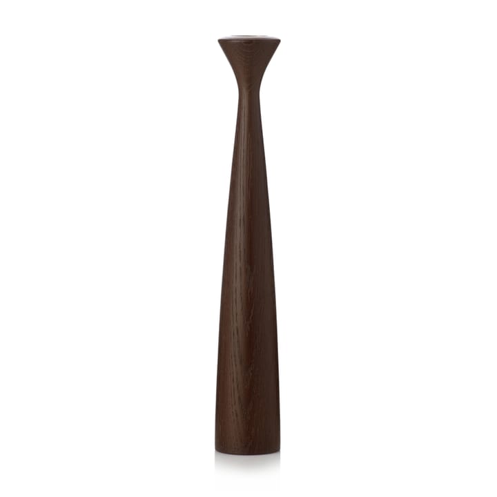 Blossom Rose candle holder 29 cm - Smoked oak - Applicata