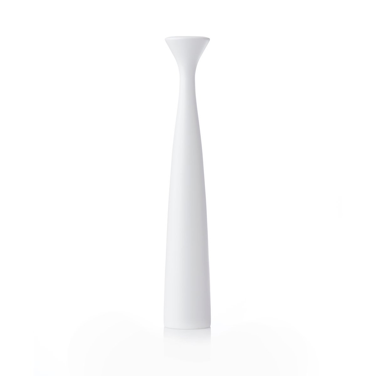 Applicata Blossom Rose candle holder 29 cm white | Scandinavian Design | Candle holders | White