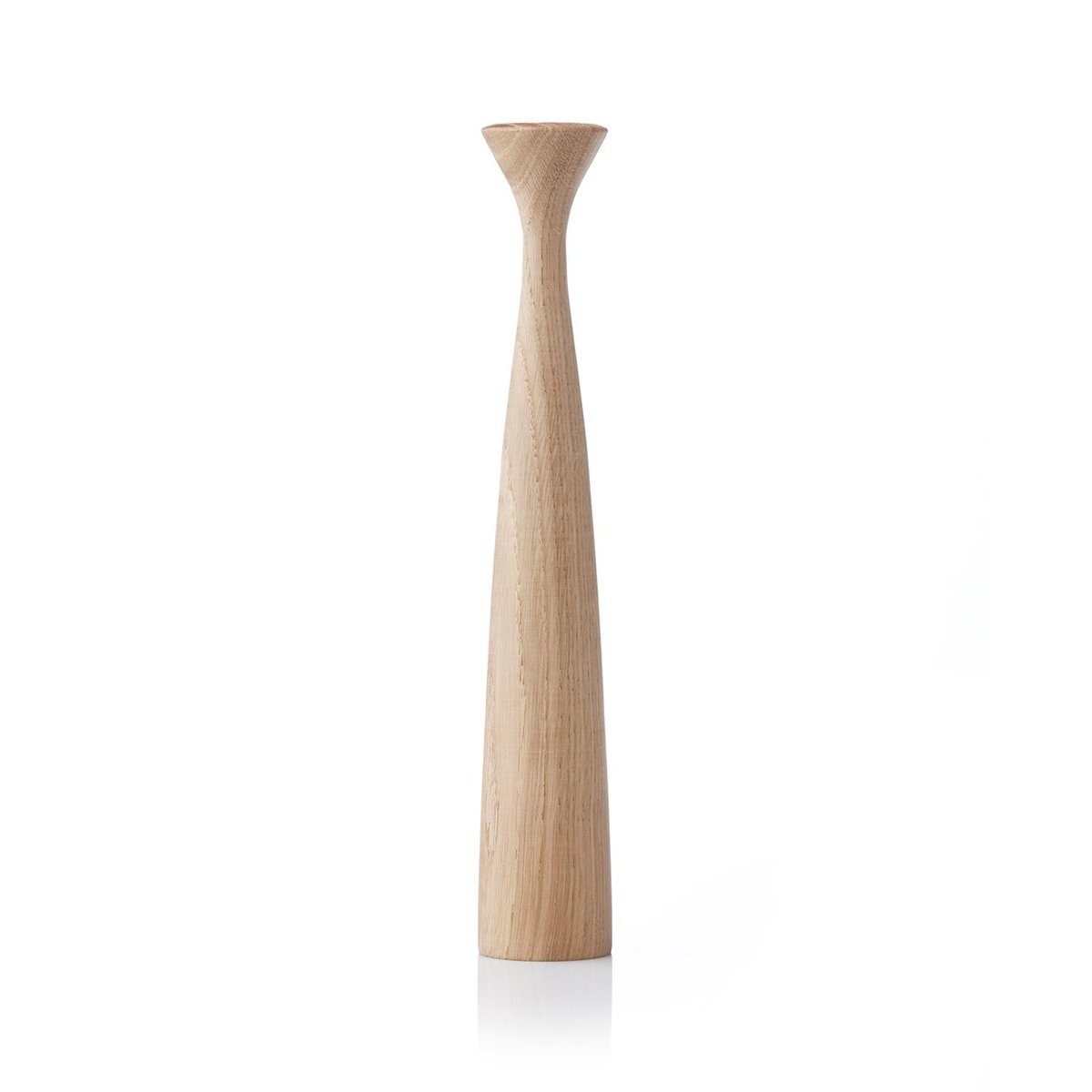 Applicata Blossom Rose candleholder oak | Scandinavian Design | Candle holders | Brown