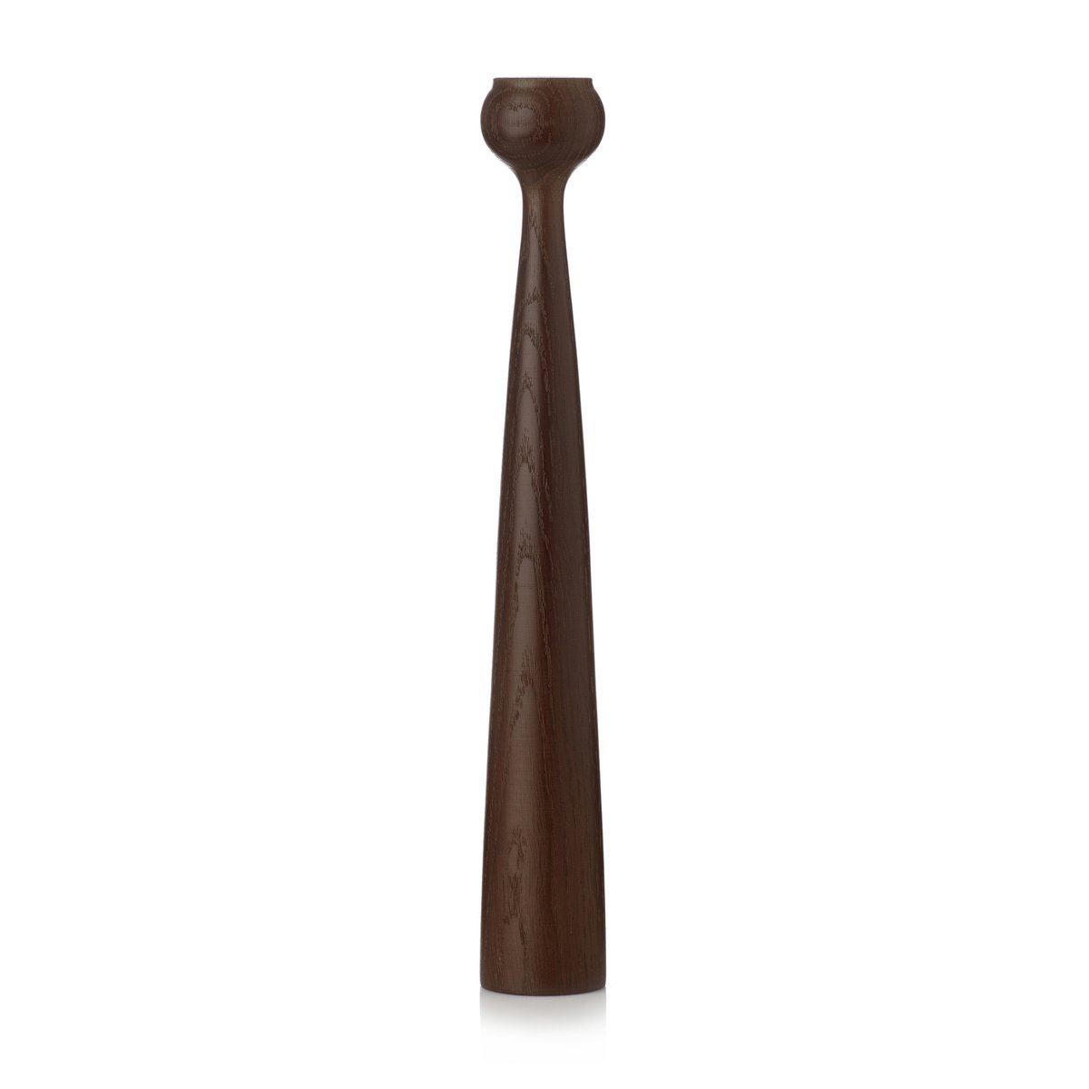 Applicata Blossom Tulip candle holder 33.5 cm oak | Scandinavian Design | Candle holders | Brown