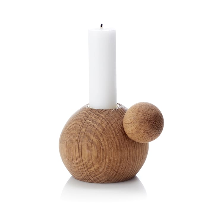 RoundNround candle sticks - oiled oak - Applicata