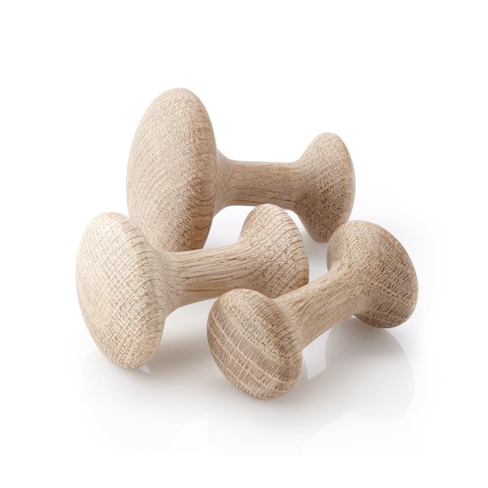 Applicata Track extra hooks oak | Scandinavian Design | Clothes hooks & hangers | Beige