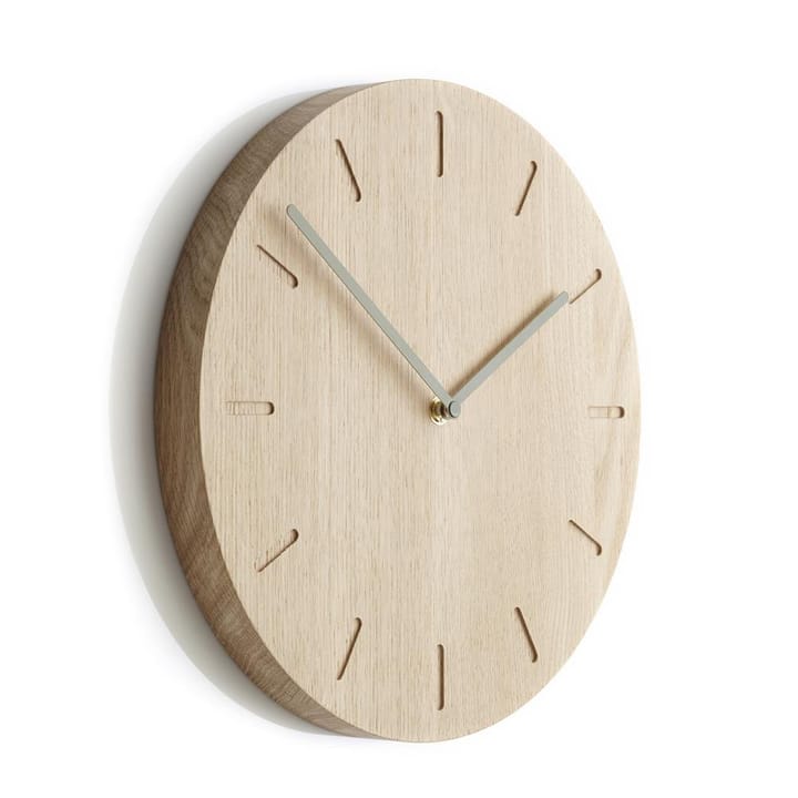 Watch:Out wall clock oak - oak-green - Applicata