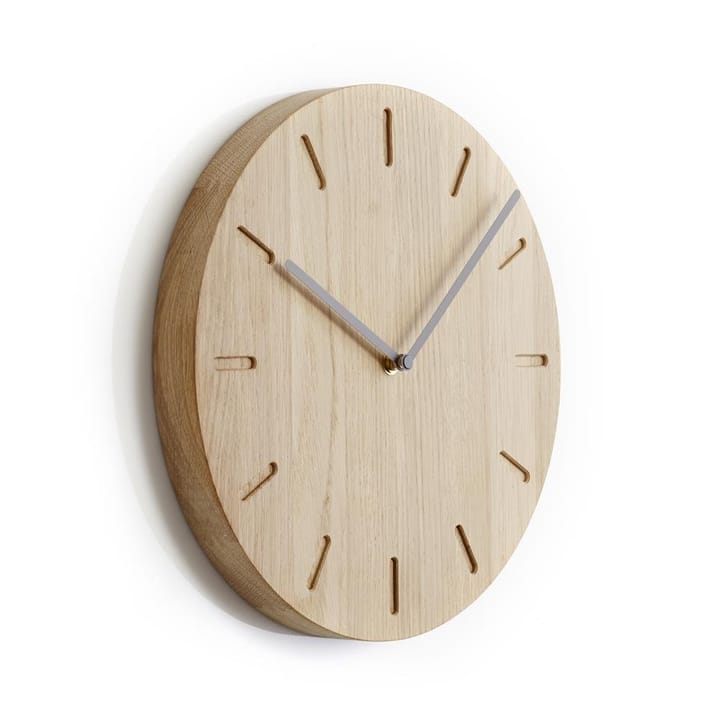 Watch:Out wall clock oak - oak-grey - Applicata
