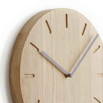 Watch:Out wall clock oak - oak-grey - Applicata