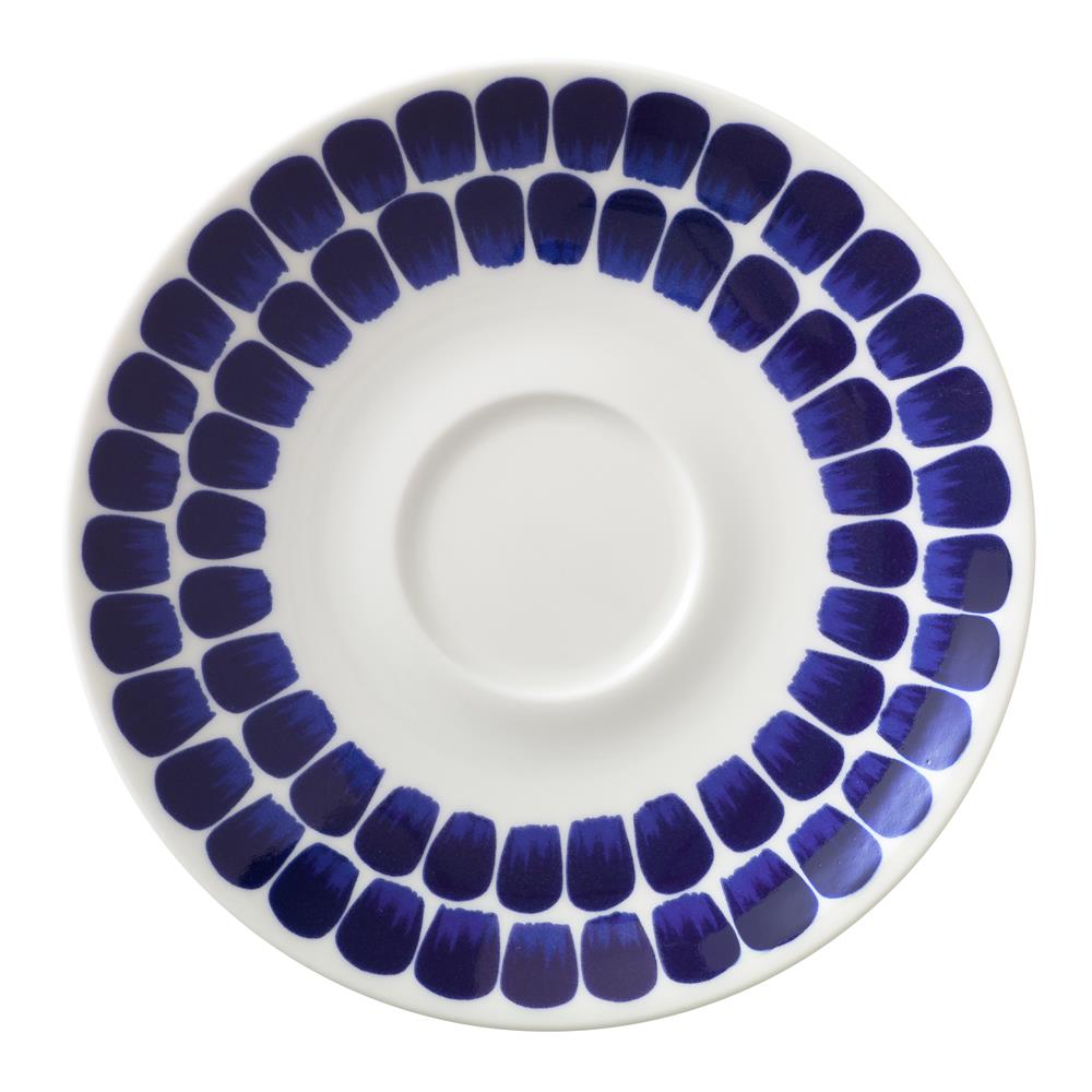 Arabia 24h Tuokio coffee plate o17 cm Cobalt | Scandinavian Design | Tea & coffee saucers | Blue