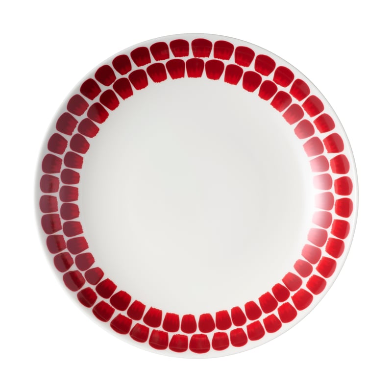 Arabia 24h Tuokio deep plate Ø24 cm Red