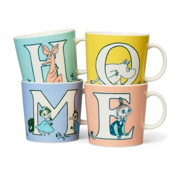 ABC Moomin mug 40 cl - E - Arabia