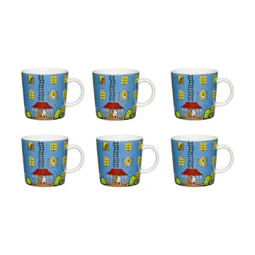 Anniversary mug Moomin 70 years_6-pack - Arabia