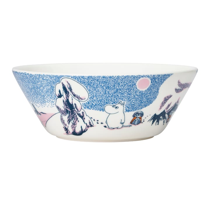 Crown snow-load Moomin bowl 2019 - Blue - Arabia