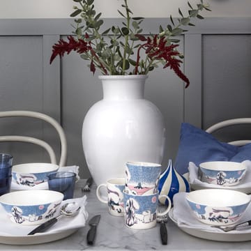 Crown snow-load Moomin bowl 2019 - Blue - Arabia