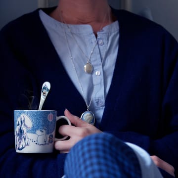 Crown snow-load Moomin mug 2019 - Blue - Arabia