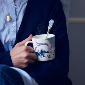 Crown snow-load Moomin mug 2019 - Blue - Arabia