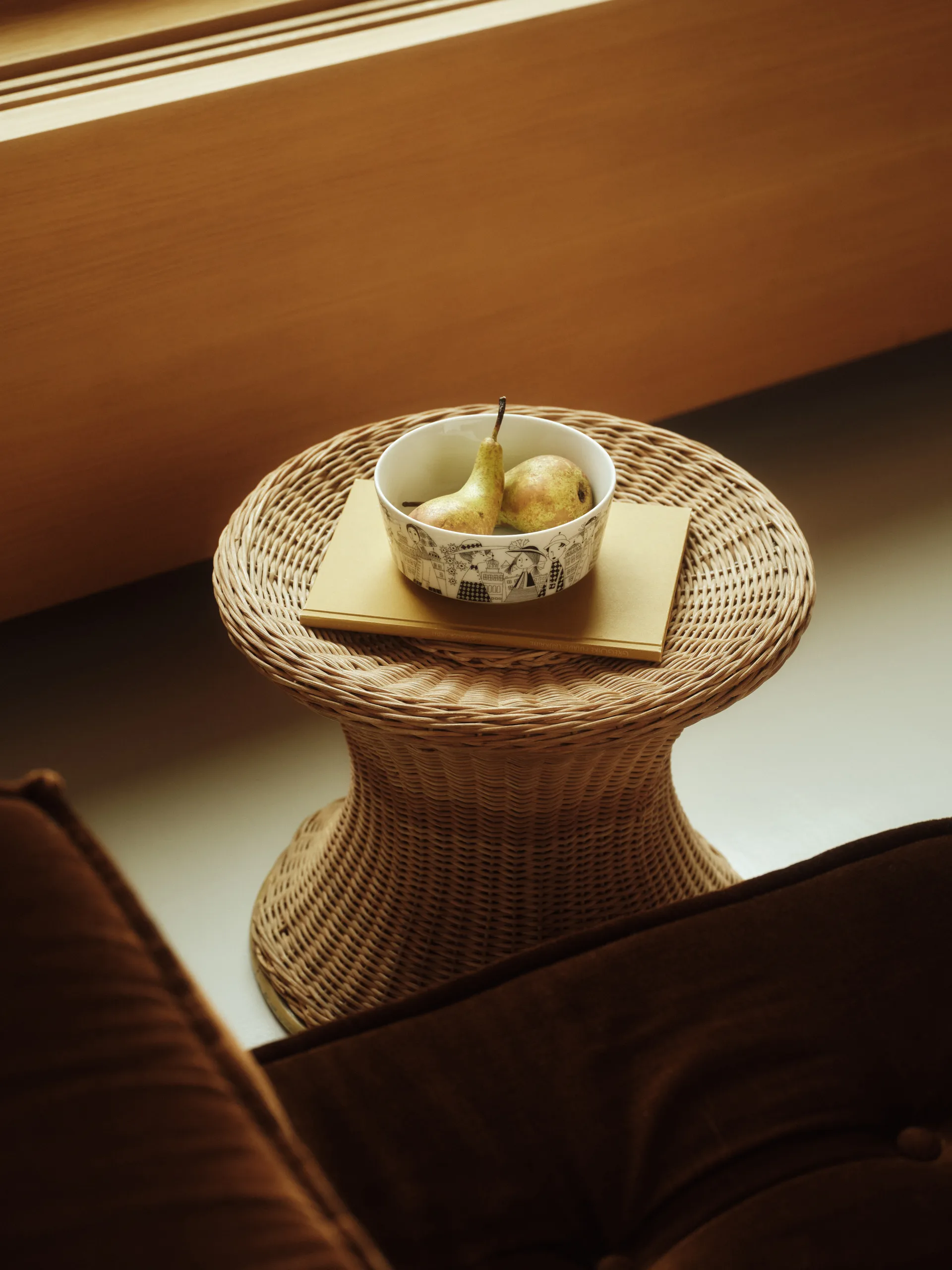 Emilia bowl Ø15.5 cm, Black-white Arabia