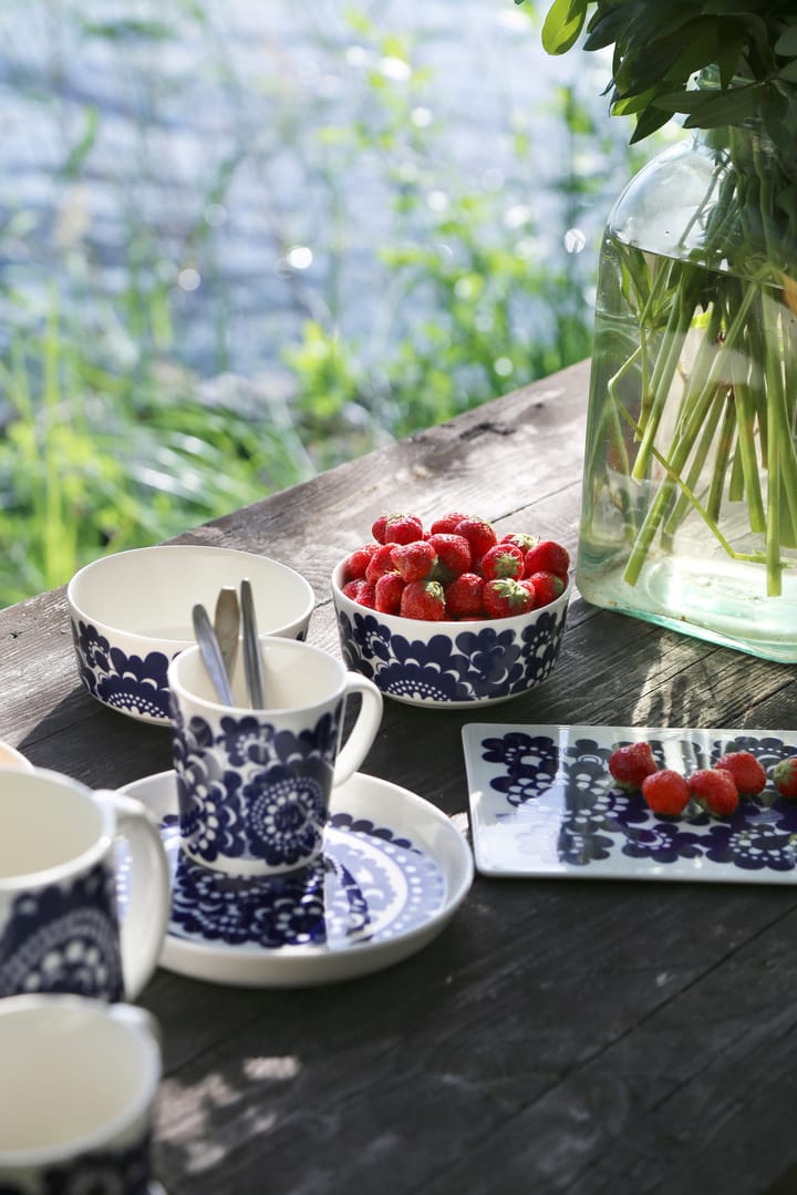Esteri mug 30 cl and bowl Ø13 cm, Blue Arabia