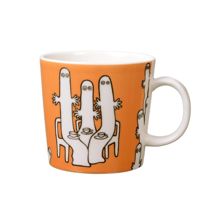 Hattifattener Moomin mug - orange - Arabia
