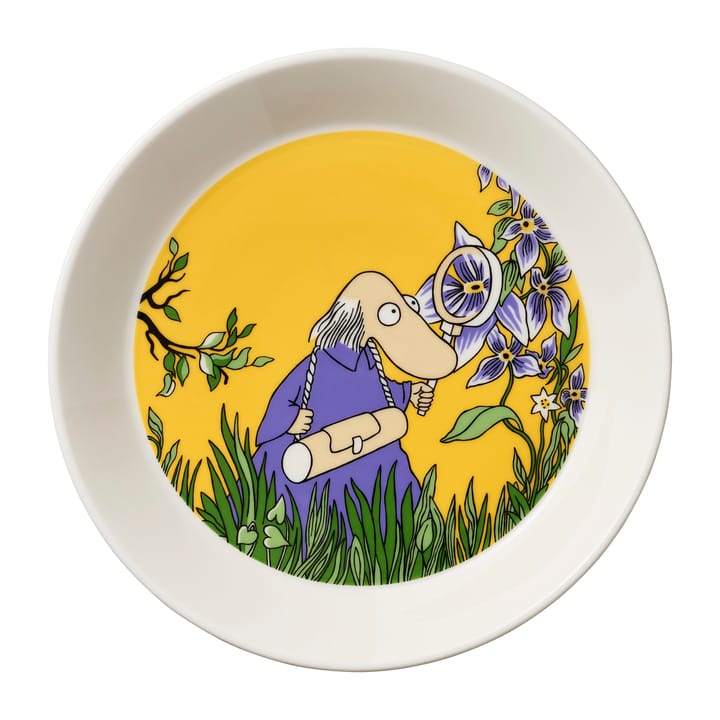 Hemulen Moomin plate Ø19 cm - Yellow - Arabia