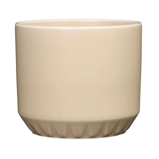 Arabia Ilona flower pot o14x12 cm Sand | Scandinavian Design | Flower pots | Beige