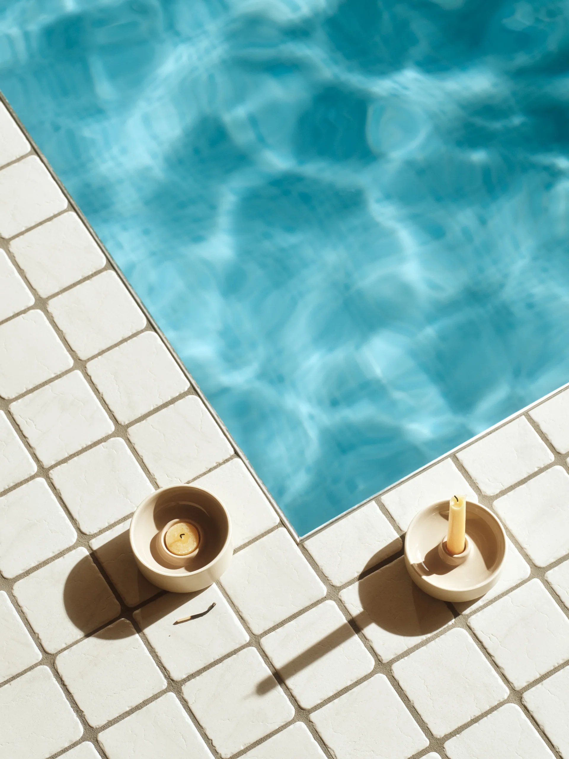 Kirnu candle holder Ø11x5 cm, Beige Arabia