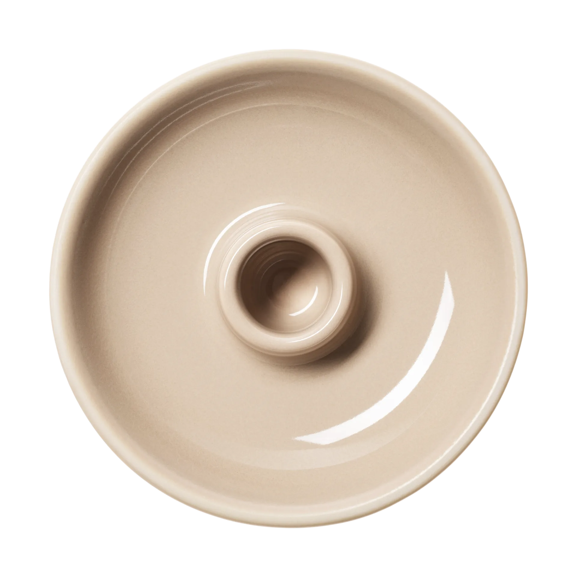 Kirnu candlestick Ø11x3.5 cm, Beige Arabia