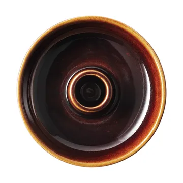 Kirnu candlestick Ø11x3.5 cm - Brown - Arabia