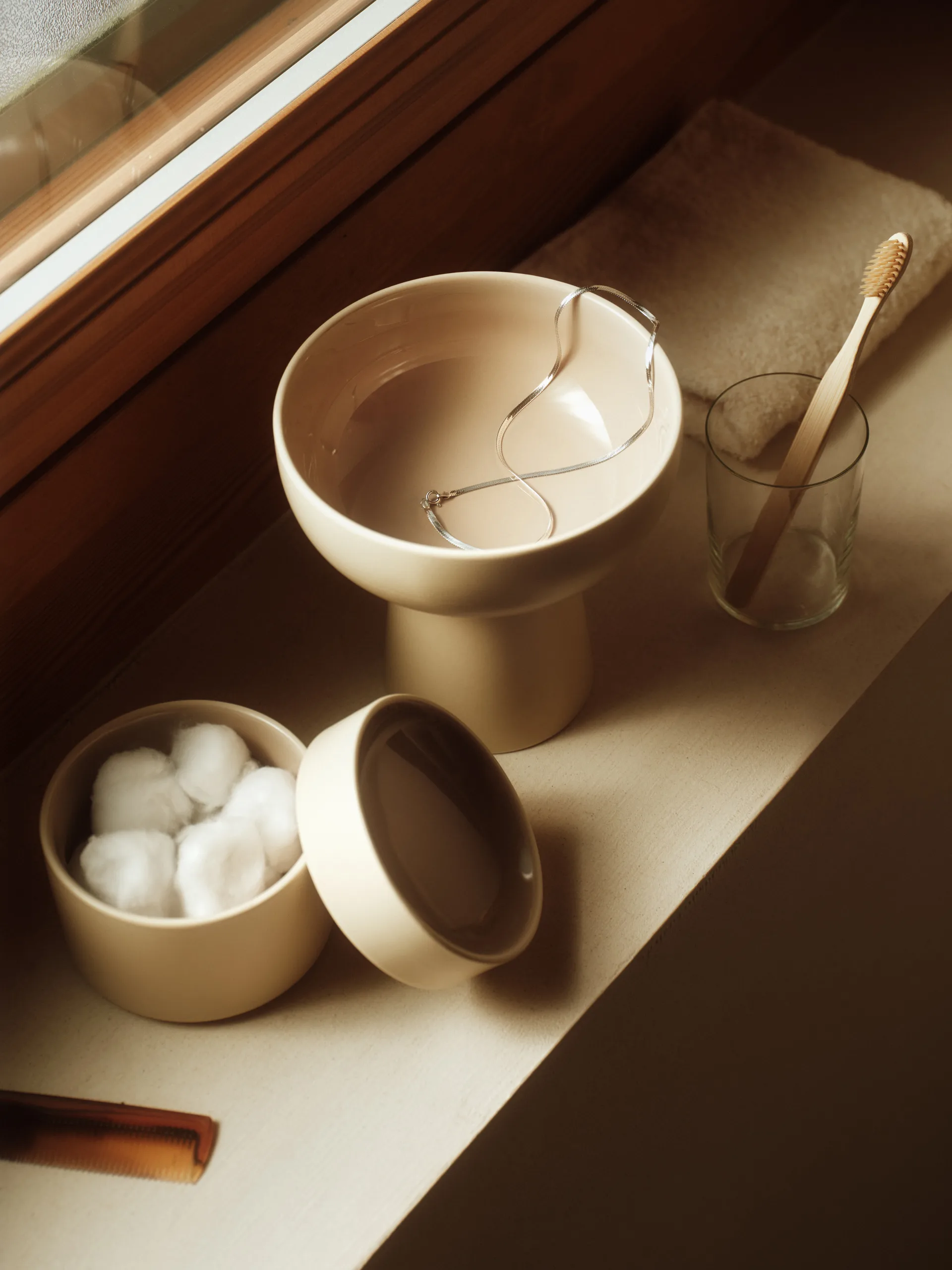 Kirnu decorative bowl Ø16 cm, Beige Arabia