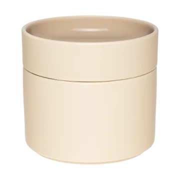 Kirnu decorative jar Ø11x10 cm - Beige - Arabia