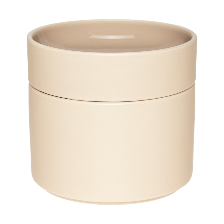 Kirnu decorative jar Ø11x10 cm - Beige - Arabia