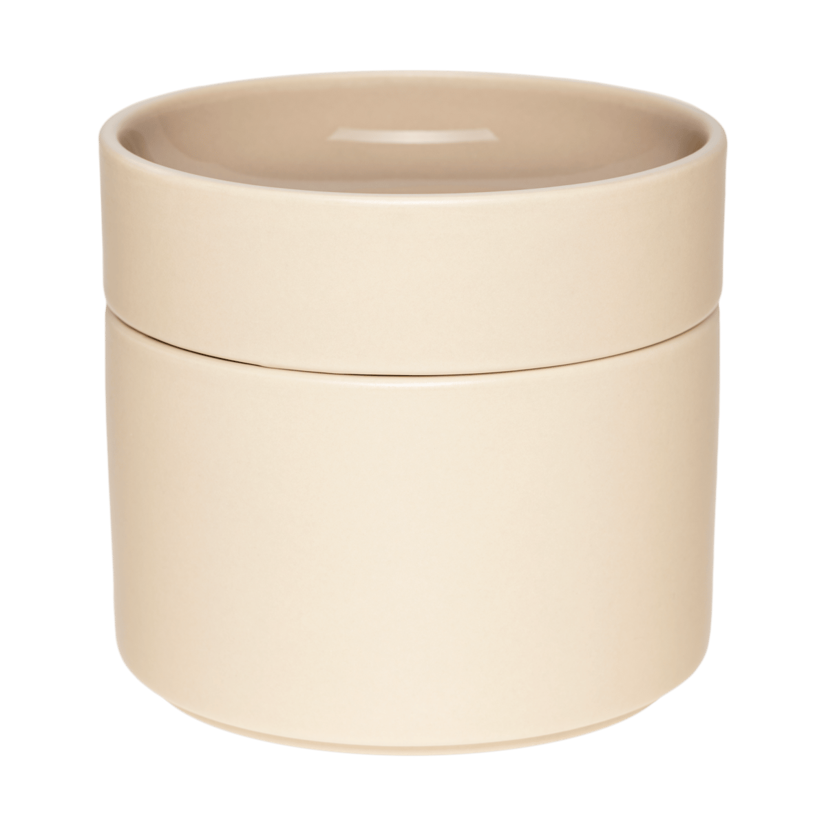 Arabia Kirnu decorative jar o11x10 cm Beige | Scandinavian Design | Boxes & jars | Beige