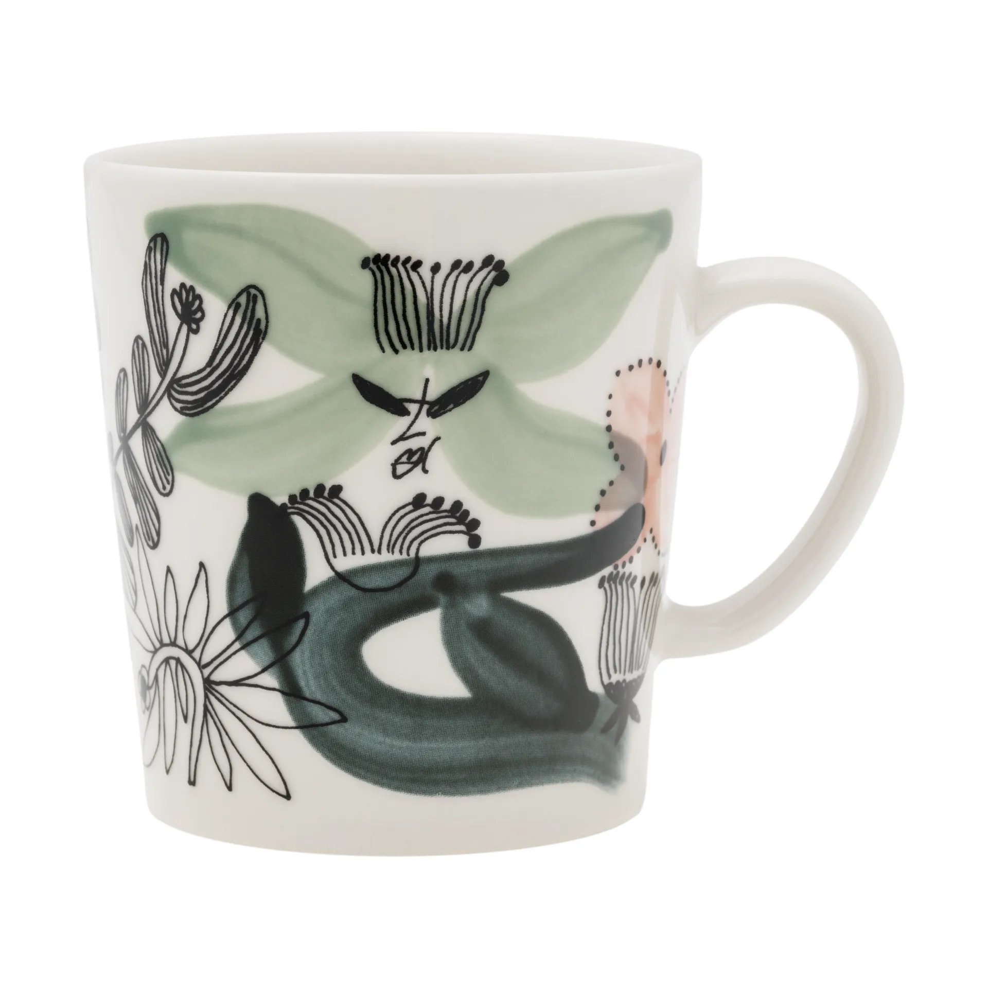 Kukkamaa mug 30 cl, Green Arabia