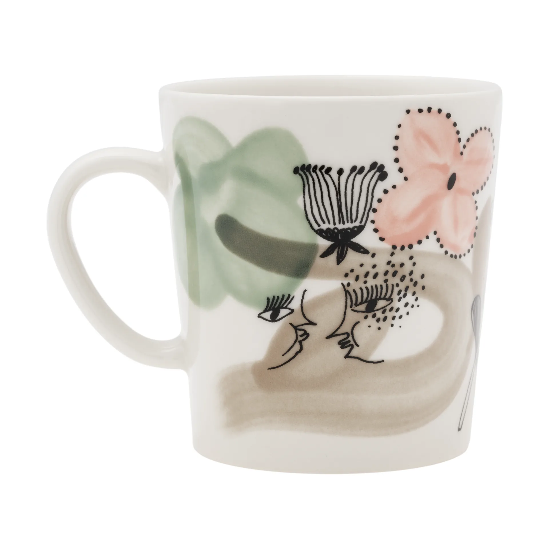 Kukkamaa mug 30 cl, Green Arabia