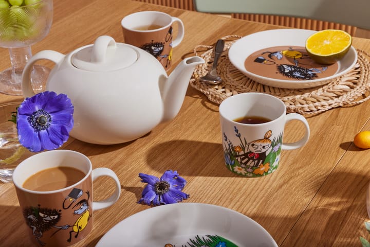 Little My and meadow Moomin mug - White-multi - Arabia