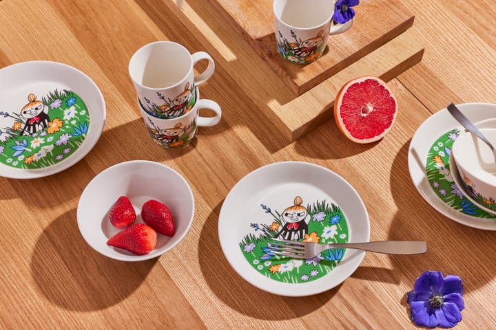 Little My and meadow Moomin mug - White-multi - Arabia