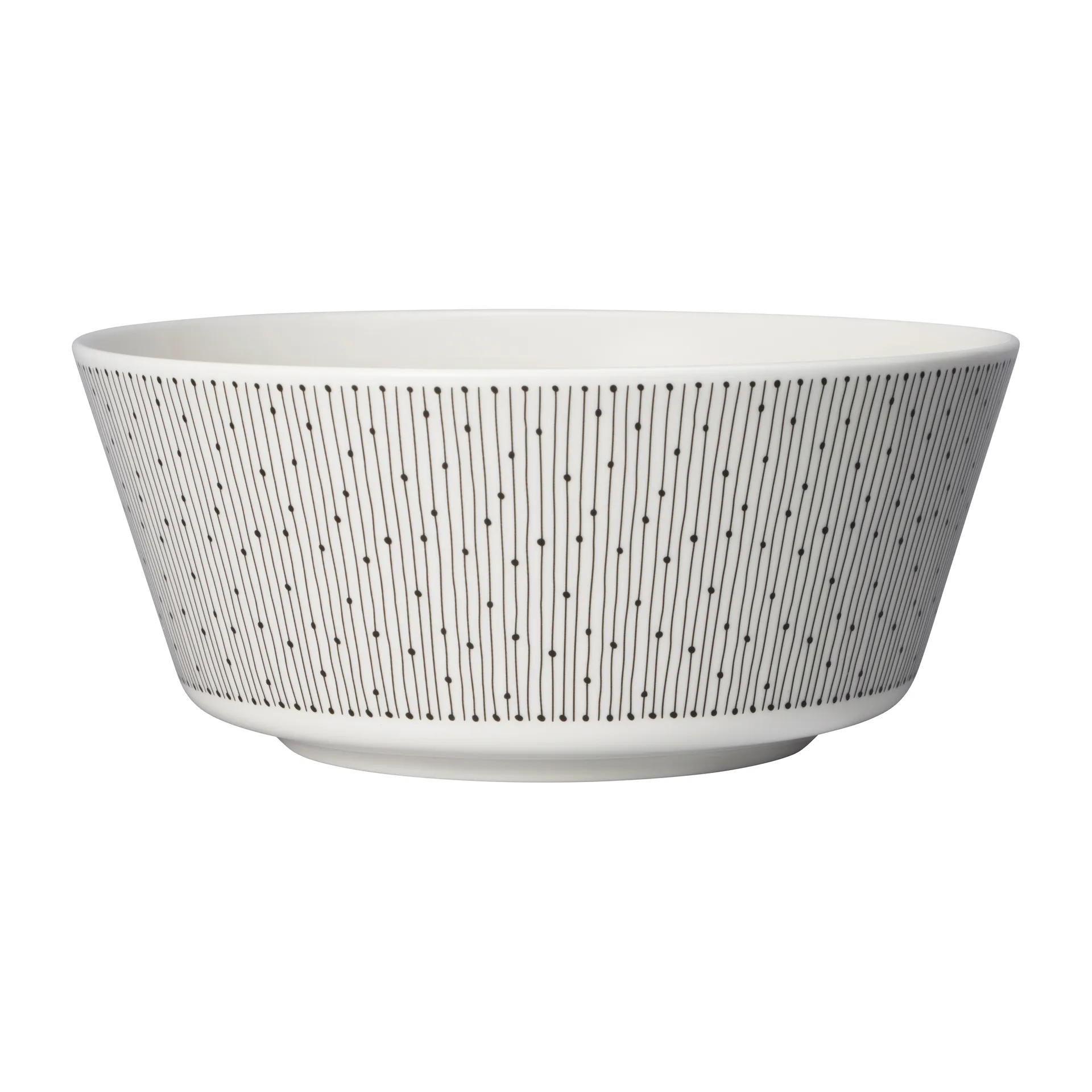 Mainio Sarastus bowl Ø23 cm, Black-white Arabia