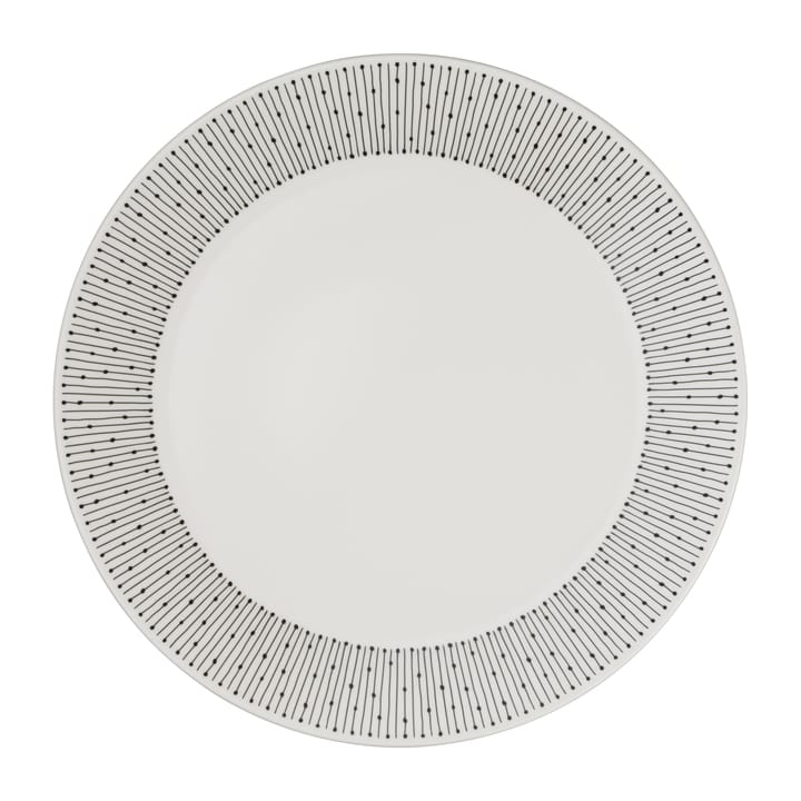 Mainio Sarastus plate Ø25 cm - Black-white - Arabia