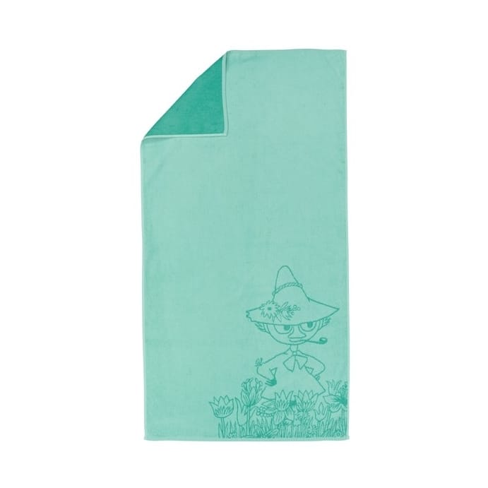 Moomin bath towel 70x140 cm - Snufkin - mint - Arabia