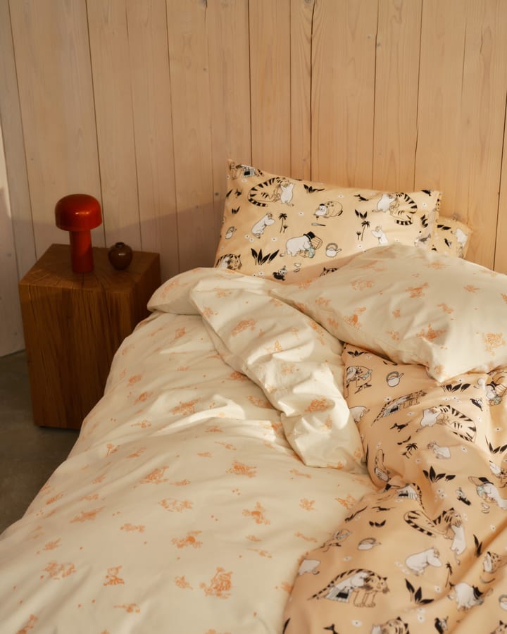 Moomin bed set 150x210 cm - The Moomin family - beige - Arabia