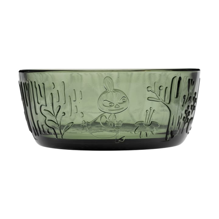 Moomin bowl 35 cl - Pine green - Arabia