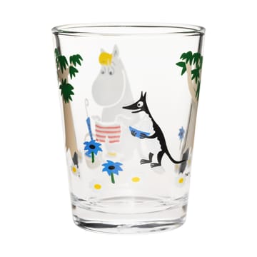 Moomin glass 22 cl - We're going on vacation - Arabia