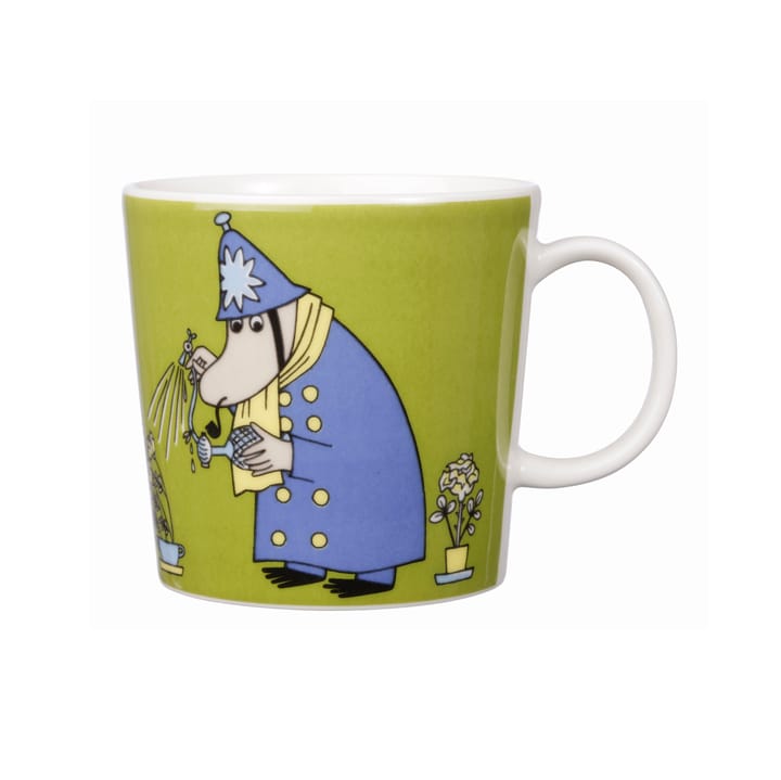 Moomin mug Classic 75 years Limited Edition - police man green - Arabia