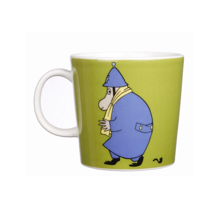 Moomin mug Classic 75 years Limited Edition - police man green - Arabia