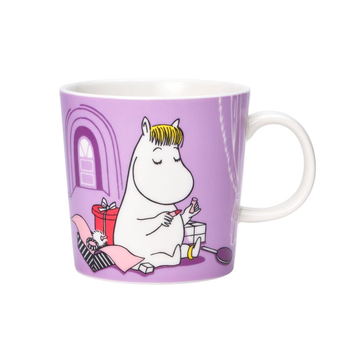 Moomin mug Classic 75 years Limited Edition - Snokrmaiden purple - Arabia