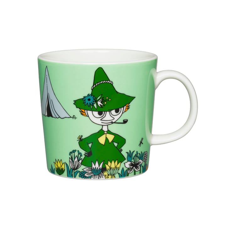 Moomin mug Classic 75 years Limited Edition - Snufkin green - Arabia