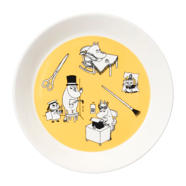 Moomin plate set Office & Winternight - Ø19 cm - Arabia