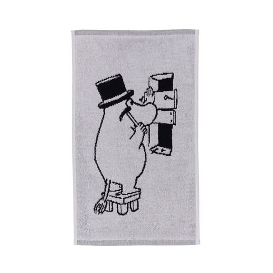 Moomin towel 30x50 cm - Moomin pappa - grey - Arabia