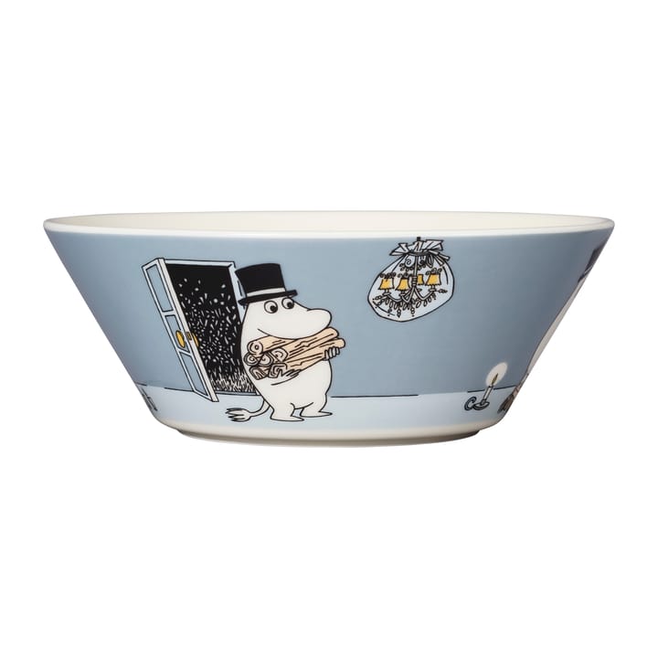 Moominpappa bowl Ø15 cm - Grey - Arabia