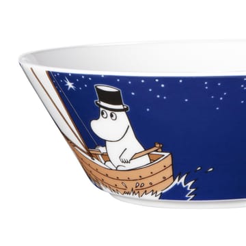 Moominpappa bowl - dark blue - Arabia