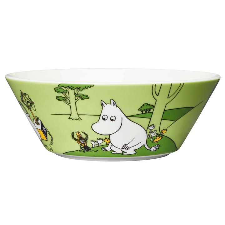 Moomintroll Moomin bowl - Grass green - Arabia