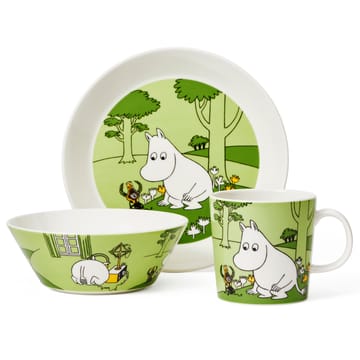 Moomintroll Moomin bowl - Grass green - Arabia