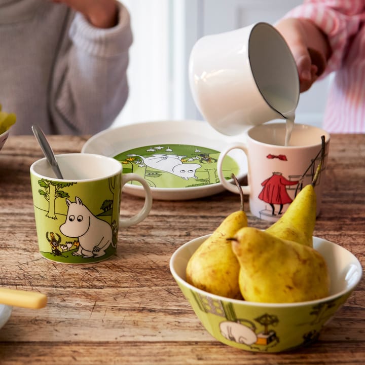 Moomintroll Moomin mug - Grass green - Arabia